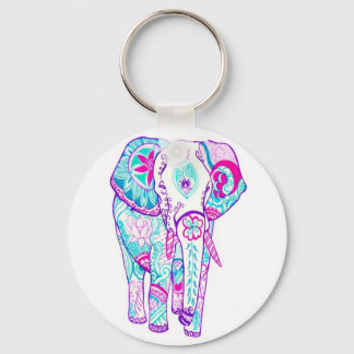Pretty Little Beautiful Elephant Key Ring