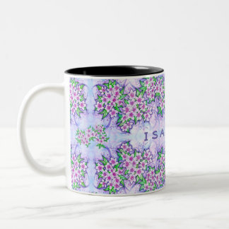 Pretty Little Flowers Personalized Mug