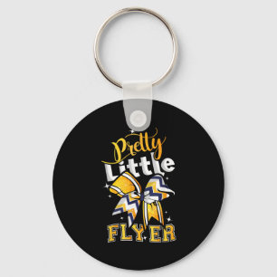 Pretty Little Flyer Cheer Cheerleading Team  Key Ring