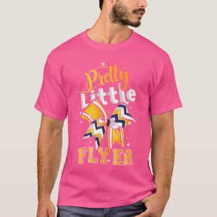 Pretty Little Flyer Cheer Cheerleading Team T-Shirt