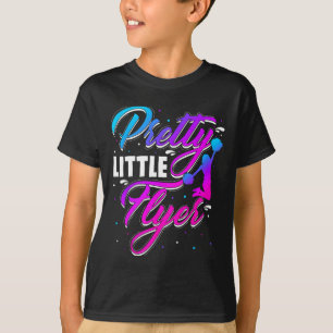 Pretty Little Flyer Cheerleader Squad Spirit Desig T-Shirt