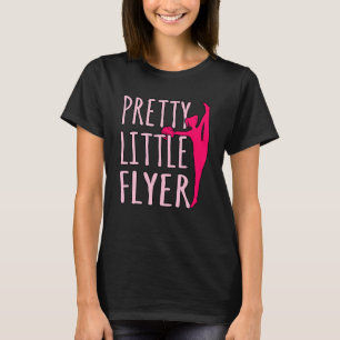 Pretty Little Flyer Cheerleading Cheerleader Coach T-Shirt