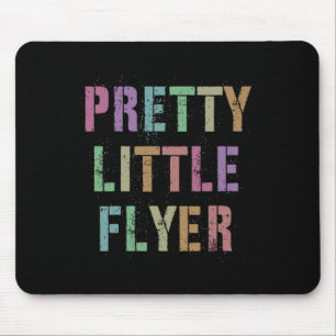Pretty Little Flyer Cheerleading Team Cheerleader Mouse Pad