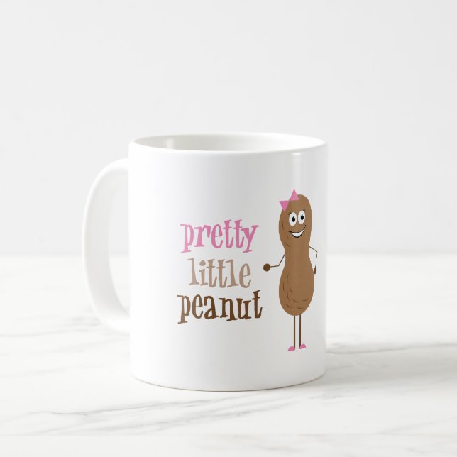 Pretty Little Peanut Coffee Mug (Front Left)