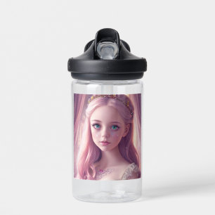 Pretty Little Princess Personalised Water Bottle