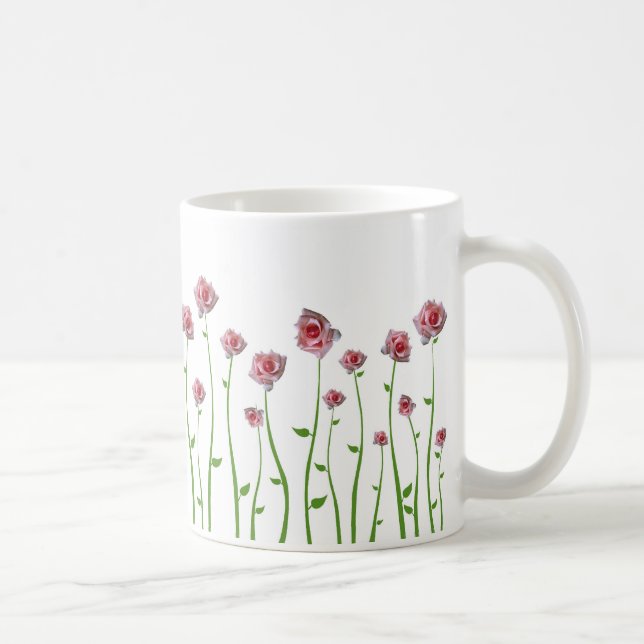 Pretty Little Roses Mug (Right)