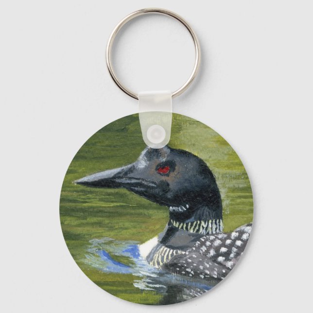 Pretty Loon Key Ring (Front)