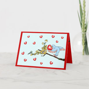 Pretty Love Holiday Card