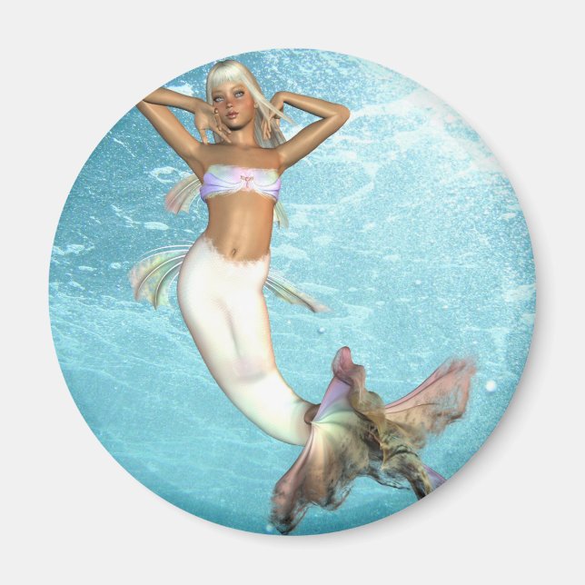 Pretty Mermaid  Magnet (Front)