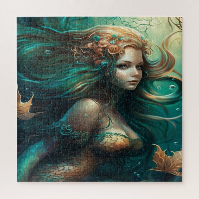 Pretty Mermaid Puzzle (Vertical)
