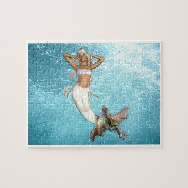 Pretty Mermaid  Puzzle (Horizontal)