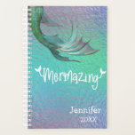 Pretty Mermaid Tail Mermazing Organiser Daily<br><div class="desc">This design may be personalised in the area provided by changing the photo and/or text. Or it can be customised by choosing the click to customise further option and delete or change the colour of the background, add text, change the text colour or style, or delete the text for an...</div>