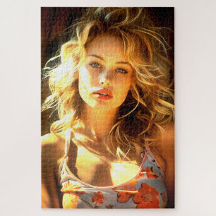 Pretty Model Jigsaw Puzzle