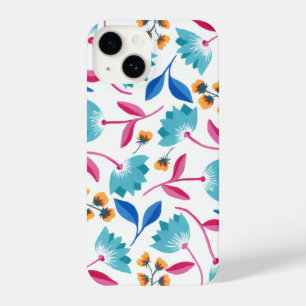 Pretty Modern Folkart Floral iPhone 14 Case