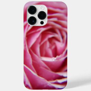 Pretty Modern pink rose close up Case-Mate iPhone 14 Pro Max Case
