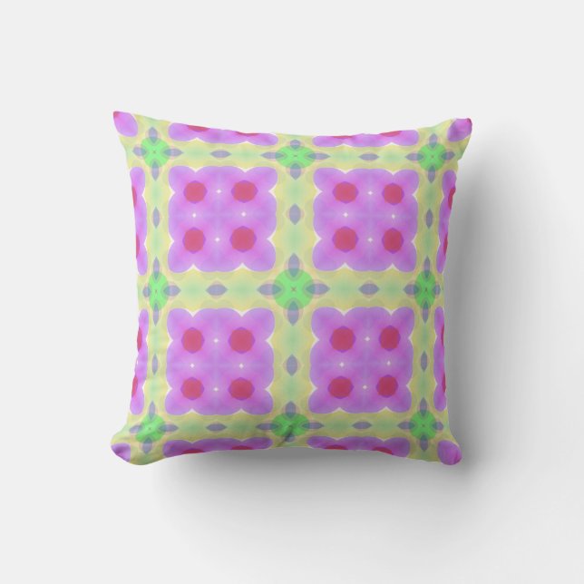Pretty Modern Shapes Multicolor Cushion (Front)
