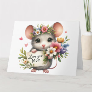 Pretty Mothers Day Card 