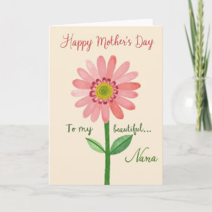 Pretty Mothers Day Design Card