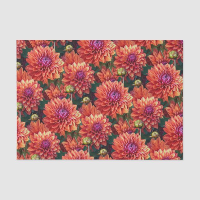 Pretty Mums Floral Tissue Paper (Front)
