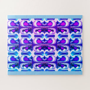 Pretty new horizons abstract art jigsaw puzzle