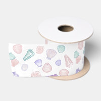 Pretty Painterly Seashell Under The Sea Birthday