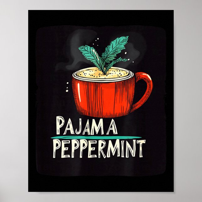 Pretty Pajamas And Peppermint Costume  Poster (Front)