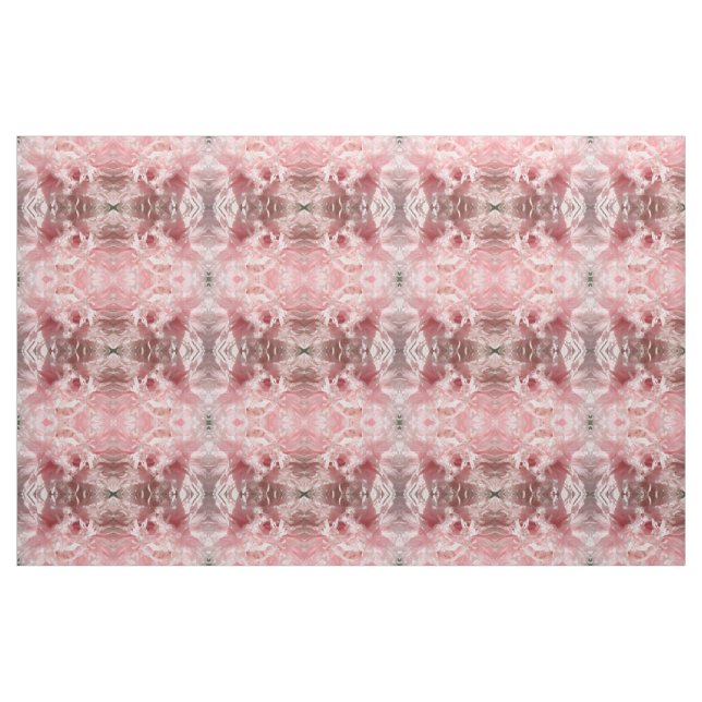 Pretty Pale Pink Poppy Floral Patterned Fabric (Fat Quarter)