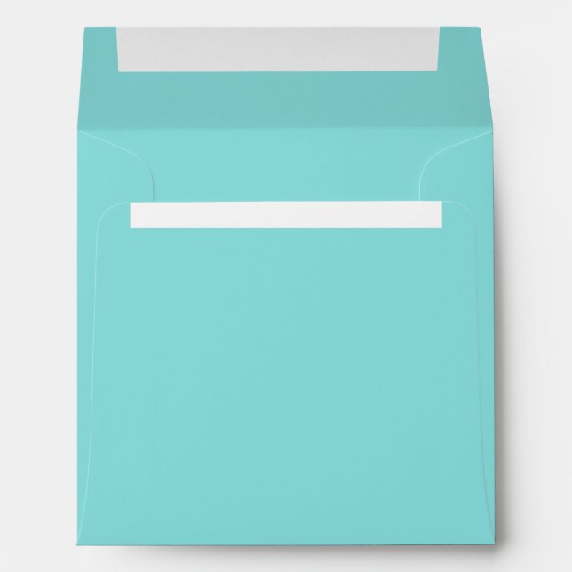 Pretty Pale Shade of Blue Envelope (Back (Bottom))