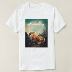 Pretty Palomino Horse T-Shirt