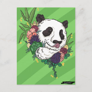 Pretty Panda Postcard