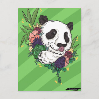 Pretty Panda Postcard