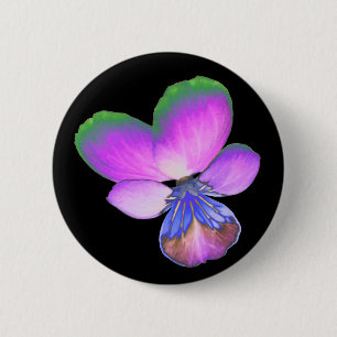 Pretty Pansy Button