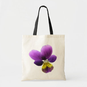 Pretty Pansy Tote Bag
