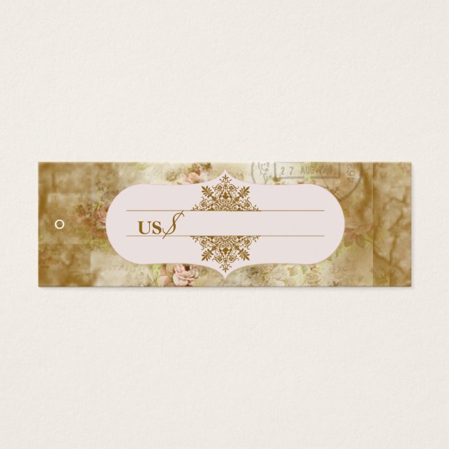 Pretty Papers No.1 - Merchandise Price Tag (Front)