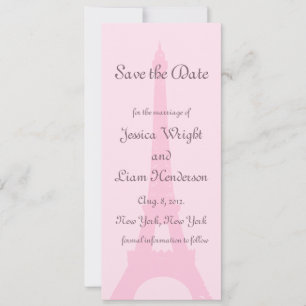 Pretty Paris Save the Date