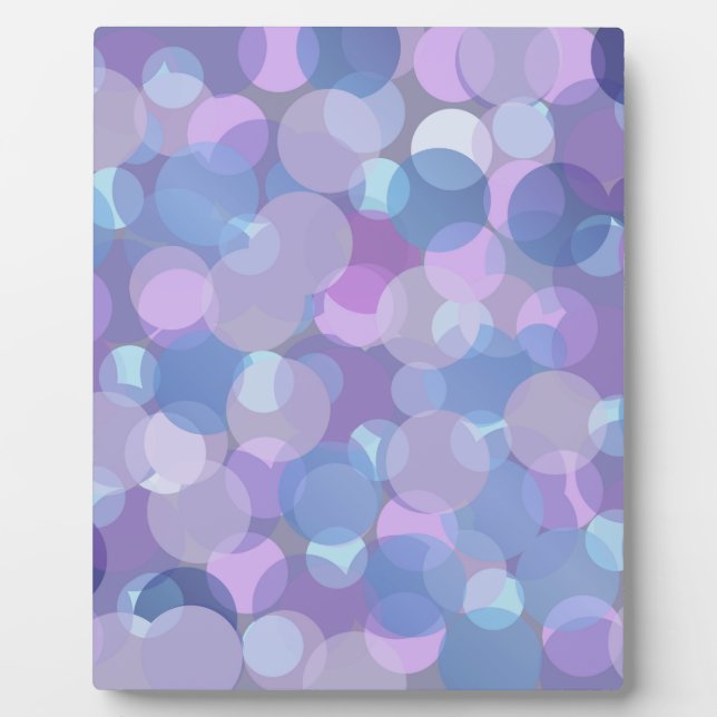 Pretty Pastel Balls Plaque (Front)