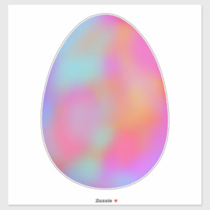 Pretty Pastel Colours Easter Egg
