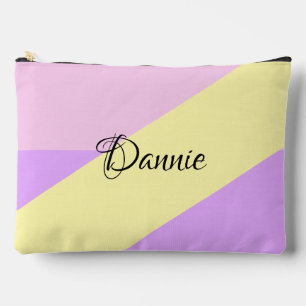 Pretty Pastel Girly Spring Custom Accessory Pouch