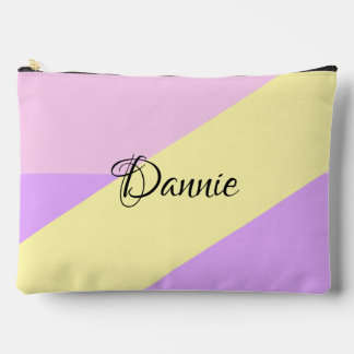 Pretty Pastel Girly Spring Custom Accessory Pouch