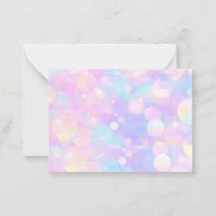 Pretty Pastel Lavender Blank Notecards