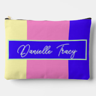  Pretty Pastel Personalised Accessory Pouch