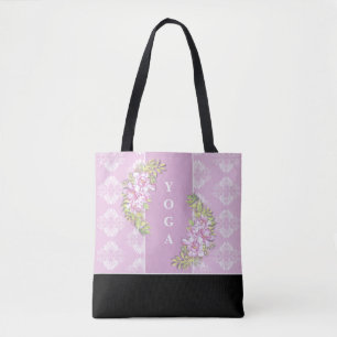 Pretty Pastel Pink YOGA Tote Bag