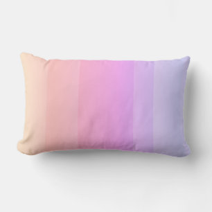 pretty pastel stripes minimalist elegant lumbar cushion