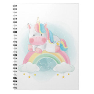 Pretty Pastel Unicorn Notebook
