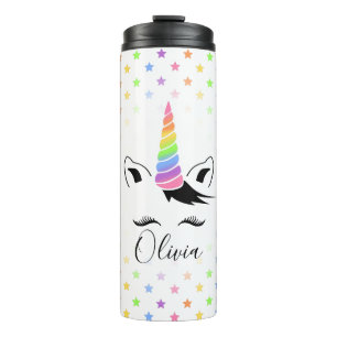 Pretty Pastel Unicorn Thermal Tumbler