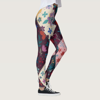 Pretty Patchwork Leggings