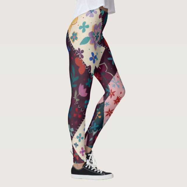 Pretty Patchwork Leggings (Right)