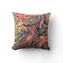 Pretty patio pillow, outdoor pillow, decor