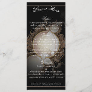 Pretty Pearls on Black Menu