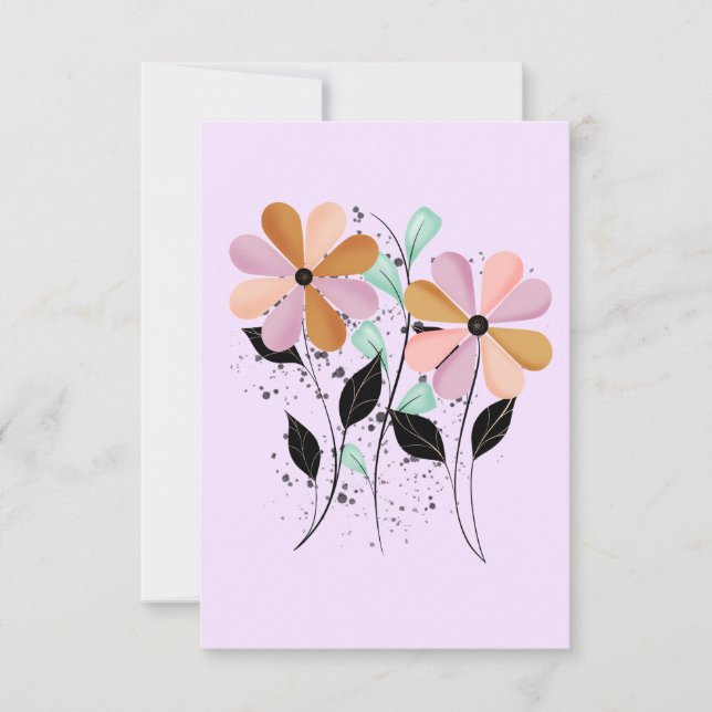 Pretty Petals Card (Front)